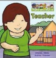 Cover of: Teacher
            
                People Who Help Us