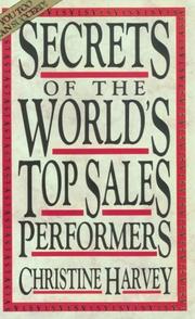 Cover of: Secrets of the world's top sales performers