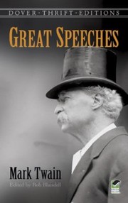 Great Speeches by Mark Twain
            
                Dover Thrift Editions