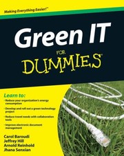 Green IT for Dummies
            
                For Dummies Computers by Carol Baroudi