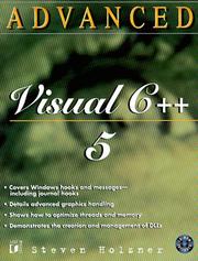 Cover of: Advanced visual C++ 5