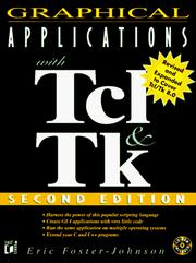 Graphical applications with Tcl and Tk by Eric Foster-Johnson