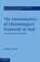 Cover of: The Hermeneutics of Christological Psalmody in Paul