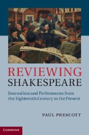 Cover of: Reviewing SDhakespeare