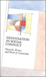 Cover of: Negotiation in Social Conflict
            
                Mapping Social Psychology Series
