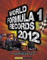 Cover of: World Formula 1 Records Book Bruce Jones