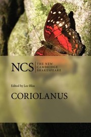 Cover of: Coriolanus
            
                New Cambridge Shakespeare