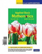 Cover of: Applied Basic Mathematics
            
                Books a la Carte by 