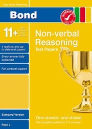 Cover of: Bond 11 Test Papers NonVerbal Reasoning Standard Pack 2
