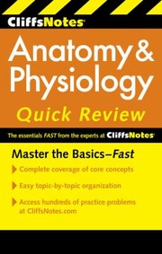 Cover of: Cliffsnotes Anatomy  Physiology Quick Review
            
                Cliffs Quick Review Paperback by 