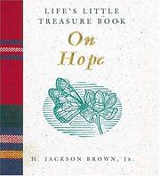 Cover of: Life's little treasure book on hope