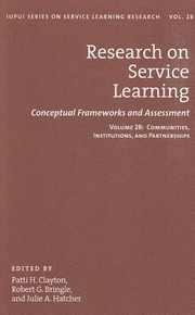 Cover of: Research on Service Learning Vol 2b