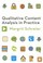 Cover of: Qualitative Content Analysis in Practice