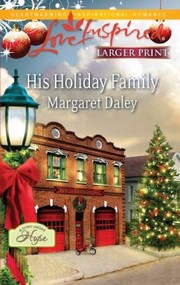 Cover of: His Holiday Family                            Love Inspired Larger Print