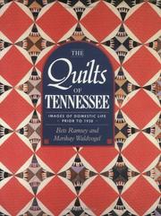 Cover of: The Quilts of Tennessee: Images of Domestic Life Prior to 1930