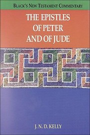 Cover of: The Epistles of Peter and of Jude
            
                Blacks New Testament Commentary Hardcover