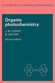 Cover of: Organic Photochemistry
            
                Cambridge Texts in Chemistry and Biochemistry