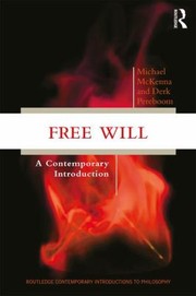 Cover of: Free Will
            
                Routledge Contemporary Introductions to Philosophy