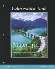 Cover of: Student Activities Manual for Mittendrin