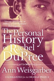 Cover of: The Personal History of Rachel DuPree by 