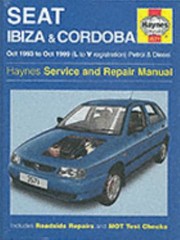 Cover of: Seat Ibiza and Cordoba 199399 Service and Repair Manual