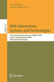 Cover of: Web Information Systems and Technologies
            
                Lecture Notes in Business Information Processing