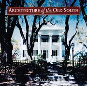 Architecture of the Old South by Mills Lane