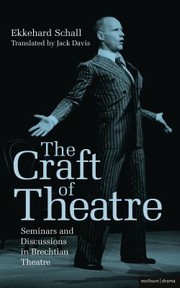 Cover of: The Craft of Theatre
            
                Biography and Autobiography by 