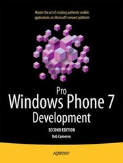 Cover of: Pro Windows Phone App Development