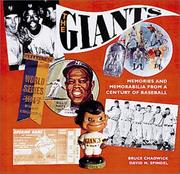 Cover of: The Giants: memories and memorabilia from a century of baseball