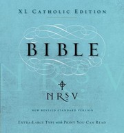 Cover of: Catholic BibleNRSVExtra Large Print