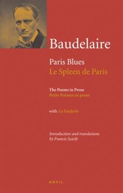Cover of: Charles Baudelaire Paris Blues Poems in Prose Le Spleen de Paris
