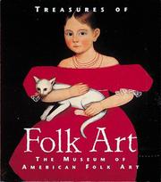 Cover of: Treasures of folk art: Museum of American Folk Art