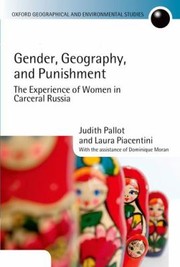 Cover of: Gender Geography and Punishment by 