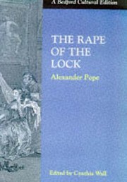 Cover of: The Rape of the Lock
            
                Bedford Cultural Editions