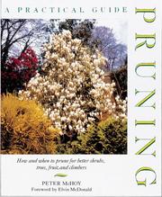 Cover of: Pruning: a practical guide