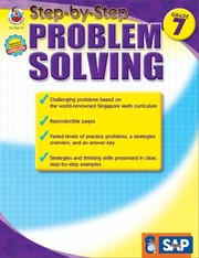 Cover of: Math StepByStep Problem Solving Grade 7
            
                Singapore Math