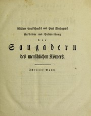 Cover of: William Cruikshank's und Paul Mascagni's Geschichte und Beschreibung der Saugadern des menschlichen K©œrpers