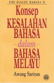 Cover of: Konsep Kesalahan Bahasa Dalam Bahasa Melayu