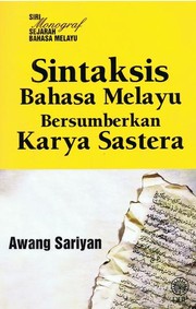 Cover of: Sintaksis Bahasa Melayu Bersumberkan Karya Sastera