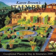 Cover of: Karen Browns Italy B B 2009