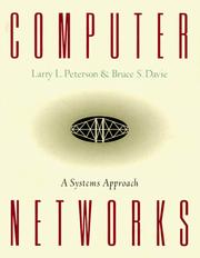 Computer networks by Larry L. Peterson, Bruce S. Davie