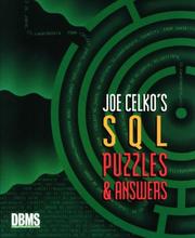 Cover of: Joe Celko's SQL puzzles & answers by Joe Celko, Joe Celko