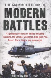 Cover of: The Mammoth Book Of Modern Battles