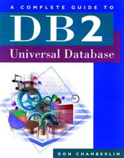 A complete guide to DB2 universal database by D. D. Chamberlin