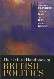 Cover of: Oxford Handbook Of British Politics