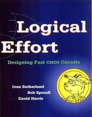 Cover of: Logical effort by Ivan Edward Sutherland