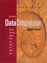Introduction to Data Compression, Second Edition (The Morgan Kaufmann Series in Multimedia and Information Systems) by Sayood, Khalid