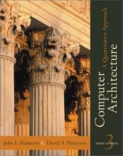 Cover of: Computer Architecture by John L. Hennessy, David A. Patterson