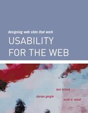 Cover of: Usability for the Web: Designing Web Sites that Work (Interactive Technologies)